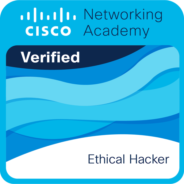 Cisco Ethical Hacker badge